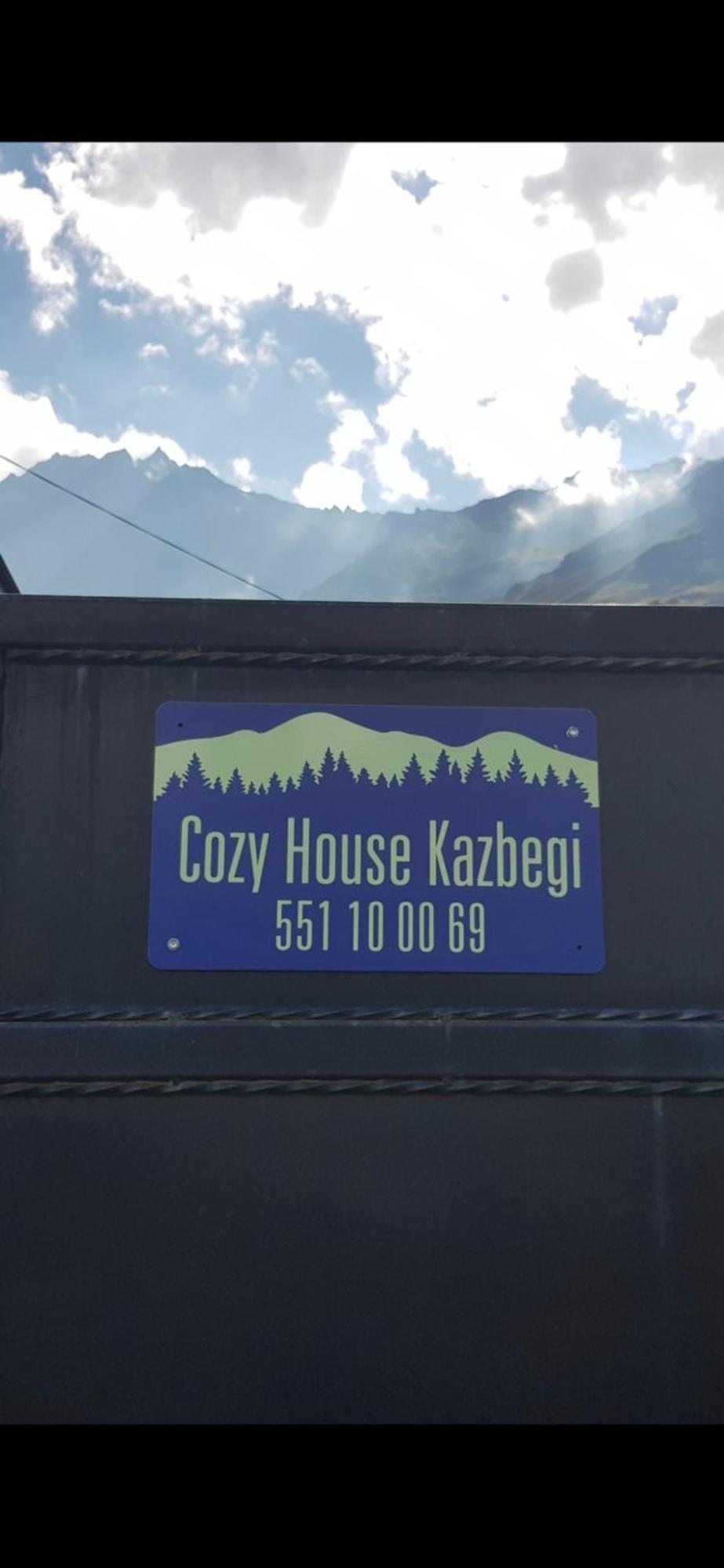 Cozy House Kazbegi Stepantsminda Exterior foto